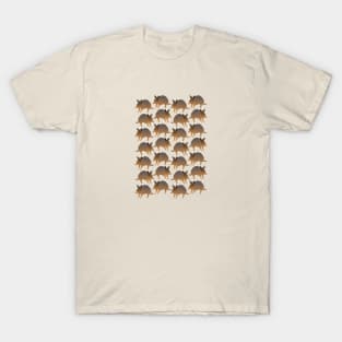 Seamless Armadillo Pattern T-Shirt